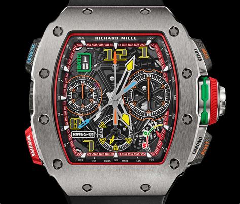 richard mille rm 6501|rm 65 brake in.